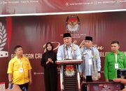 Resmi di Daftar KPU, Pasangan AJP-ASLI Janji Bebaskan Kota Kendari dari Banjir