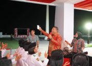 Ketua DPRD Kota Kendari Hibur Anggota Paskibraka Kota Kendari