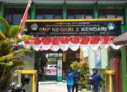 SMPN 2 Kendari Raih Juara I Lomba Kebersihan Tingkat SMP Kota Kendari