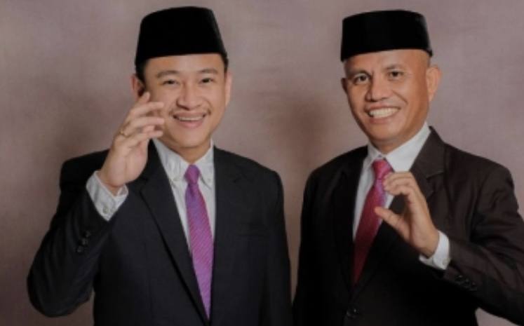 Calon bupati dan wakil bupati konsel, Radhan-Rasyid