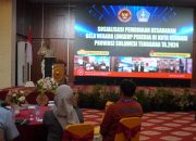 Kemhan RI Gelar Sosialisasi Pembinaan Kesadaran Bela Negara Lingkup Pekerja di Kota Kendari