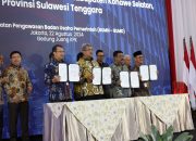 Pj Wali Kota Kendari Tandatangani Nota Kesepahaman dengan PT PLN Energi Primer Indonesia di Gedung KPK RI