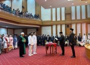 Pj Bupati Konawe dan Kolaka Resmi Dilantik, Pj Gubernur Sultra: Tangan Jangan Gatal