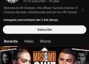 Channel Youtube Cristiano Ronaldo