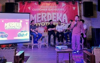 Kalla Toyota Kendari gelar konferensi pers