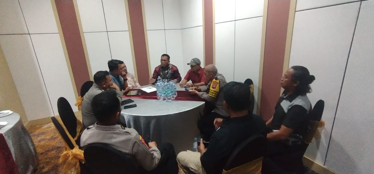 Rapat koordinasi KPU Sultra bersama Kota Kendari