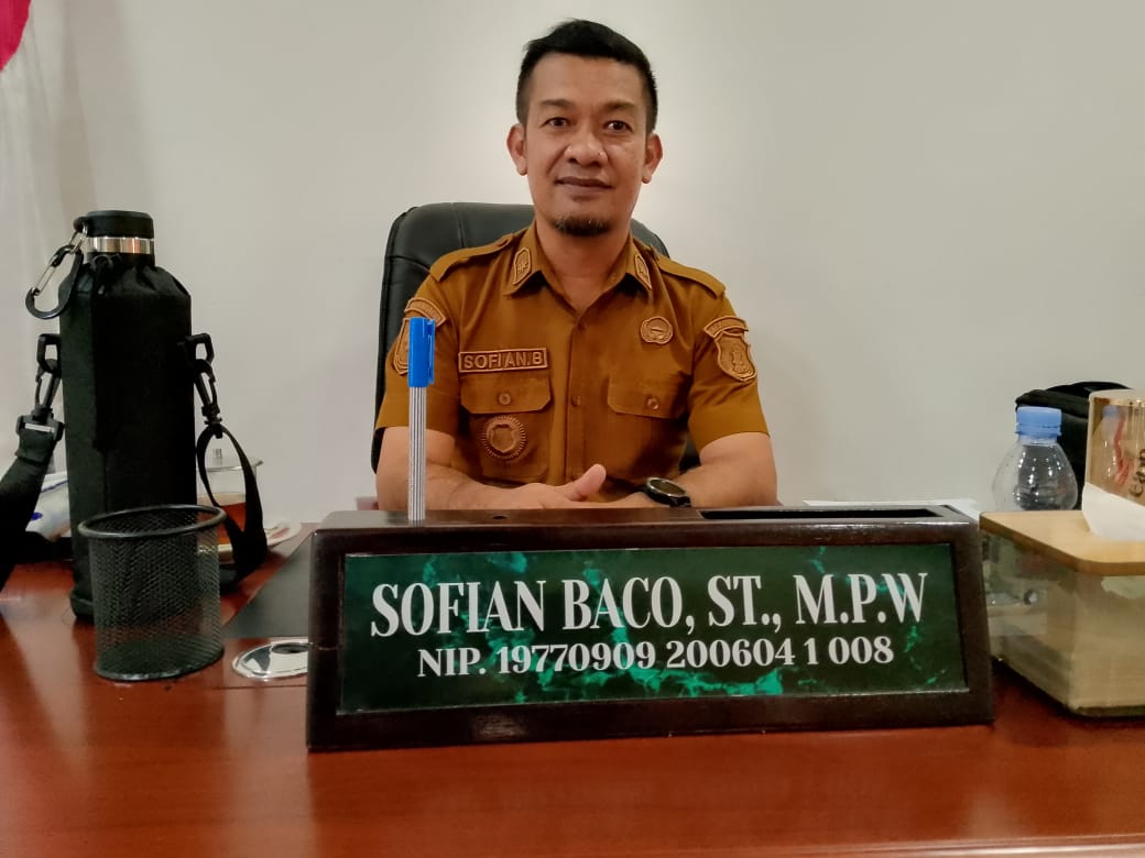 Kepala Dinas PU Bombana, Sofian Baco