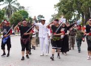 Karnaval Juang Warnai HUT ke-79 RI di Kota Kendari