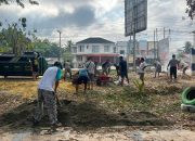 Jelang HUT ke-79 RI, Kelurahan Watubangga Kendari Intens Lakukan Pembersihan Lingkungan