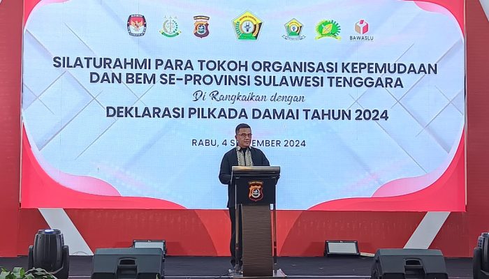 Langkah Polda Sultra Wujudkan Pilkada Aman Melalui Deklarasi Damai Tuai Pujian