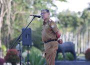 Asisten I Pimpin Apel Gabungan Lingkup Pemprov Sultra