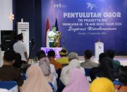 Kadis Kominfo Sultra Wakili Pj Gubernur Hadiri Perayaan HUT RRI ke-79