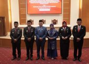 Sekda Sultra Serahkan SK Perpanjangan Jabatan Pj Walikota Bau-Bau serta Melantik Pjs Bupati Muna, Koltim dan Konut