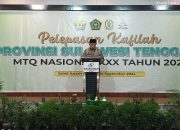 Kafilah MTQ Ke 30 Nasional Sultra Resmi di Lepas Menuju Samarinda