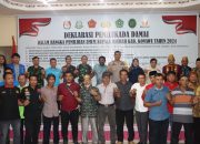 Pj Bupati Konawe Hadiri Deklarasi Damai Pemilu 2024
