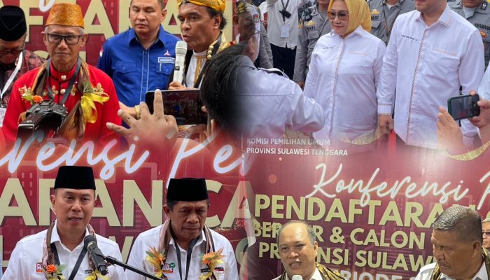 Empat Paslon Gubernur dan Wakil Gubernur Sultra Ditetapkan, LA-IDA Peroleh Suara Sah Terbanyak