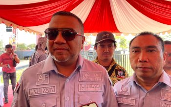 Pasangan Calon Wali Kota dan Wakil Wali Kota Kendari, Aksan Jaya Putra-Andi Sulolipu