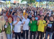 Kampanye di Mandonga, Pasangan AJP-ASLI Siap Jaminkan Diri untuk Kemajuan UMKM di Kendari