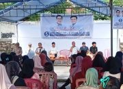 Suasana kampanye Abdul Rasak di Kelurahan Kendari Caddi, Kecamatan Kendari