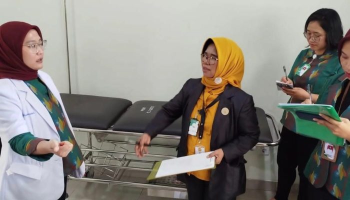 Tingkatkan Pelayanan Kesehatan, RSUD Antero Hamra Kendari Ikut Survei Akreditasi LARS