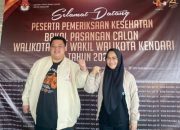 Hasil Pemeriksaan Kesehatan Tuntas, Yudhi-Nirna Siap Tarung Pilwali Kendari