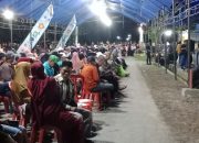 Pilkada Konawe - Sambangi Kecamatan Lambuya, Pasangan Harmin-Dessy Disambut Ribuan Warga