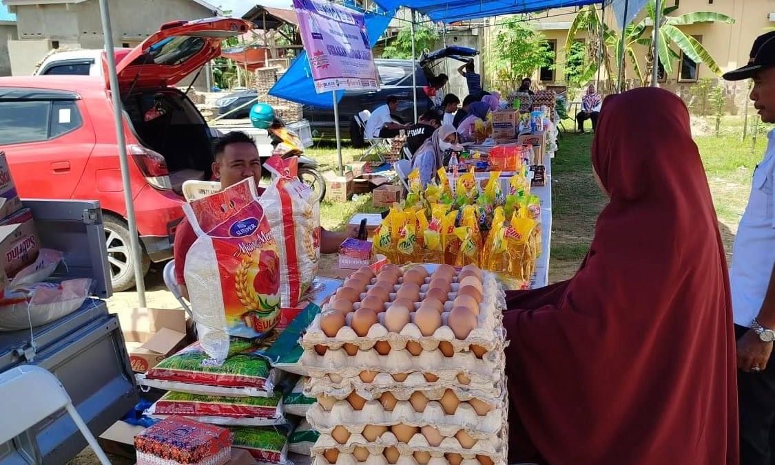 Gerakan Pangan Murah Disketapang Kota Kendari