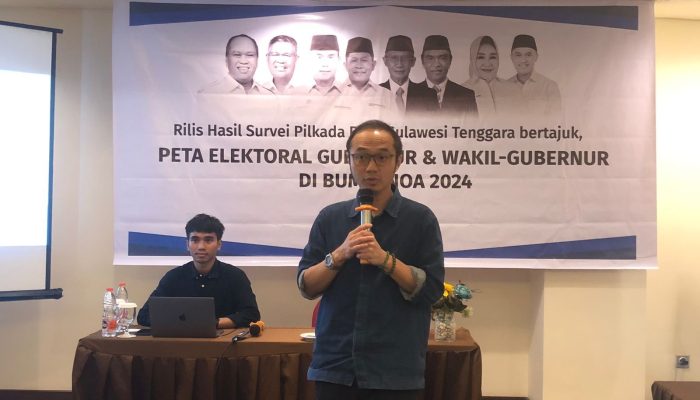 Survei Charta Politika: Elektabilitas ASR-Hugua Teratas di Pilkada Sultra 2024