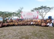 Sekda Kota Kendari Buka Jambore KUB Pemuda Lintas Iman Kota Kendari di Wisata Pantai Nambo 