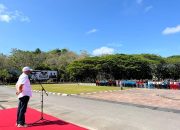 Sekda Sultra Beri Arahan pada Latihan Gabungan Paskibraka 2024 dan Calon Paskibraka
