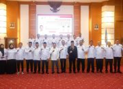 Wakili Pj Gubernur, Sekda Sultra Hadiri Pelantikan Pengurus PMI Sultra oleh Ketua Umum PMI Jusuf Kalla