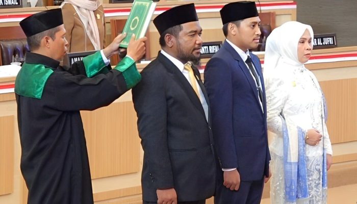 Lewat Rapat Paripurna, Inarto Didapuk Menjadi Ketua DPRD Kota Kendari Periode 2024—2029