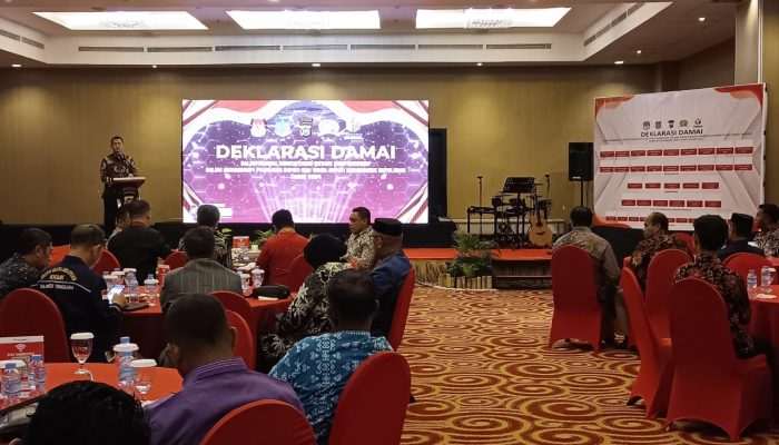 Deklarasi Damai: Polresta Kendari, Bupati Konkep, dan Stakeholder Bersatu Ciptakan Pilkada Aman