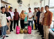 Pertamina Patra Niaga Sulawesi Bersama Pemerintah Kota Kendari Lakukan Sidak Pelaku Usaha Laundry, Tukar LPG 3 Kg dengan Bright Gas
