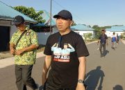 Cawawali Kota Kendari Andi Sulolipu Blusukan di Kolam Retensi Boulevard