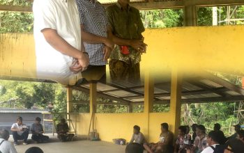 Pasangan Calon Bupati dan Wakil Bupati Konawe Selatan nomor urut 2, H. Muh Radhan Algindo Nur Alam, SH, dan Rasyid, S.Sos, M.Si,