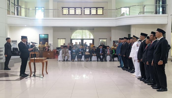 Perkuat Tata Kelola Pemerintahan, Pemkot Baubau Lantik Jabatan Lowong Setda hingga Camat