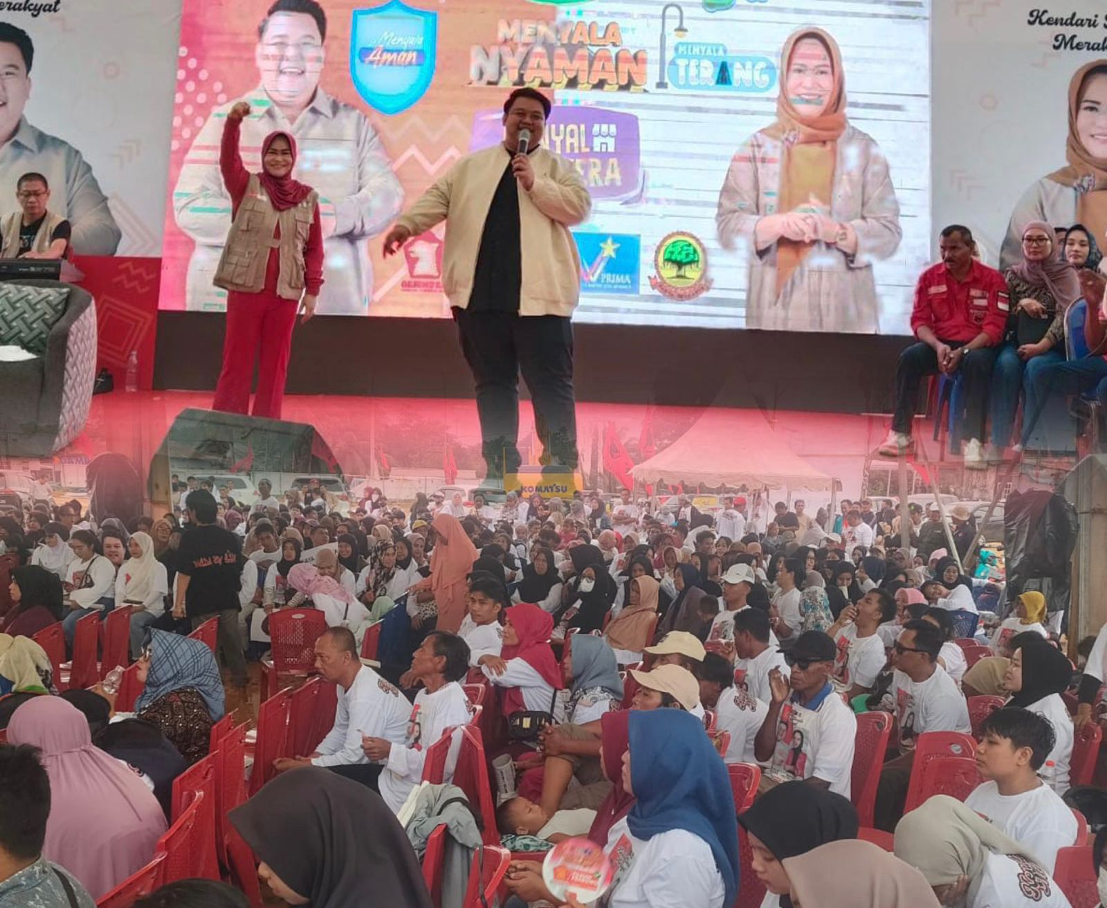 Pasangan Calon Wali Kota dan Wakil Wali Kota Kendari, Yudhianto Mahardika-Nirna Lachmuddin