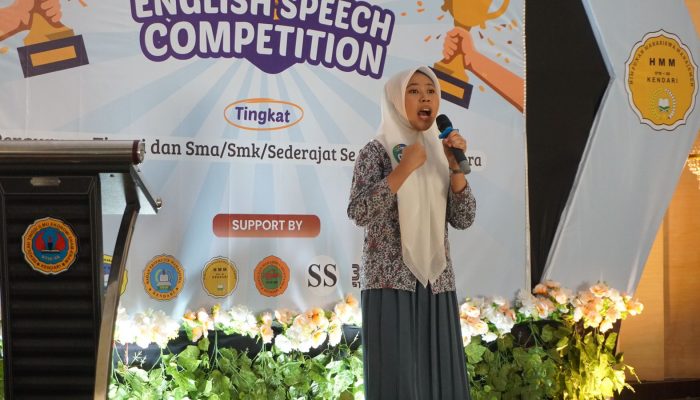 Semarak Dies Natalis ke-30, STIE 66 Kendari Gelar English Speech Competition 