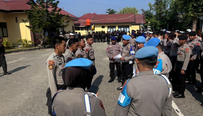 Propam Polda Sultra Tegaskan Larangan Membawa Senjata Api untuk Personel dalam Debat Kedua Cagub di Kolaka