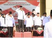 Pimpin Upacara Hari Kesaktian Pancasila 2024, Kakanwil Kemenag Sultra: Refleksikan Kembali Nilai-nilai Pancasila