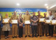 Bappenas RI Berikan Penghargaan kepada Pj Wali Kota Kendari atas Inovasi Pengelolaan Susut Pangan 