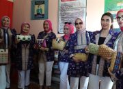 Dekranasda Kota Kendari Kunjungi Rumah Industri Kreatif di Kendari 