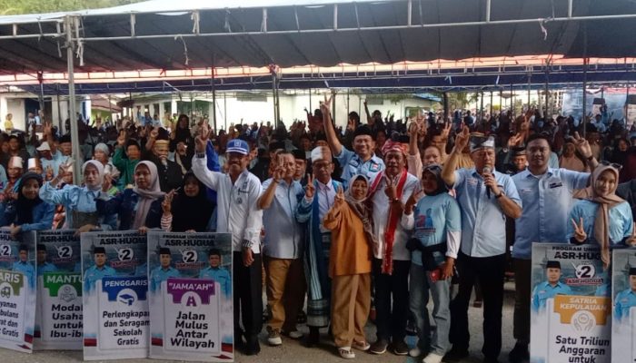 Tokoh Adat Sorawolio Dukung ASR-Hugua Menangkan Pilgub Sultra 2024