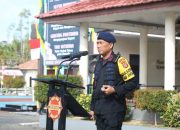 Brimob Polda Sultra Gelar Apel Pasukan Dalam Rangka Pengamanan Tahapan Pemungutan Suara Pilkada 2024