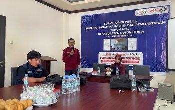 Survei LSS: Akseptabilitas Rukman-Harwis Tertinggi di Pilbub Buton Utara 2024