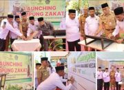 Wujudkan Masyarakat Mandiri, Kakanwil Kemenag Sultra Launching Kampung Zakat di Baubau