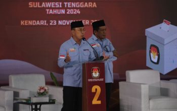 Paslon Gubernur dan Wakil Gubernur Sultra, Andi Sumangerukka-Hugua