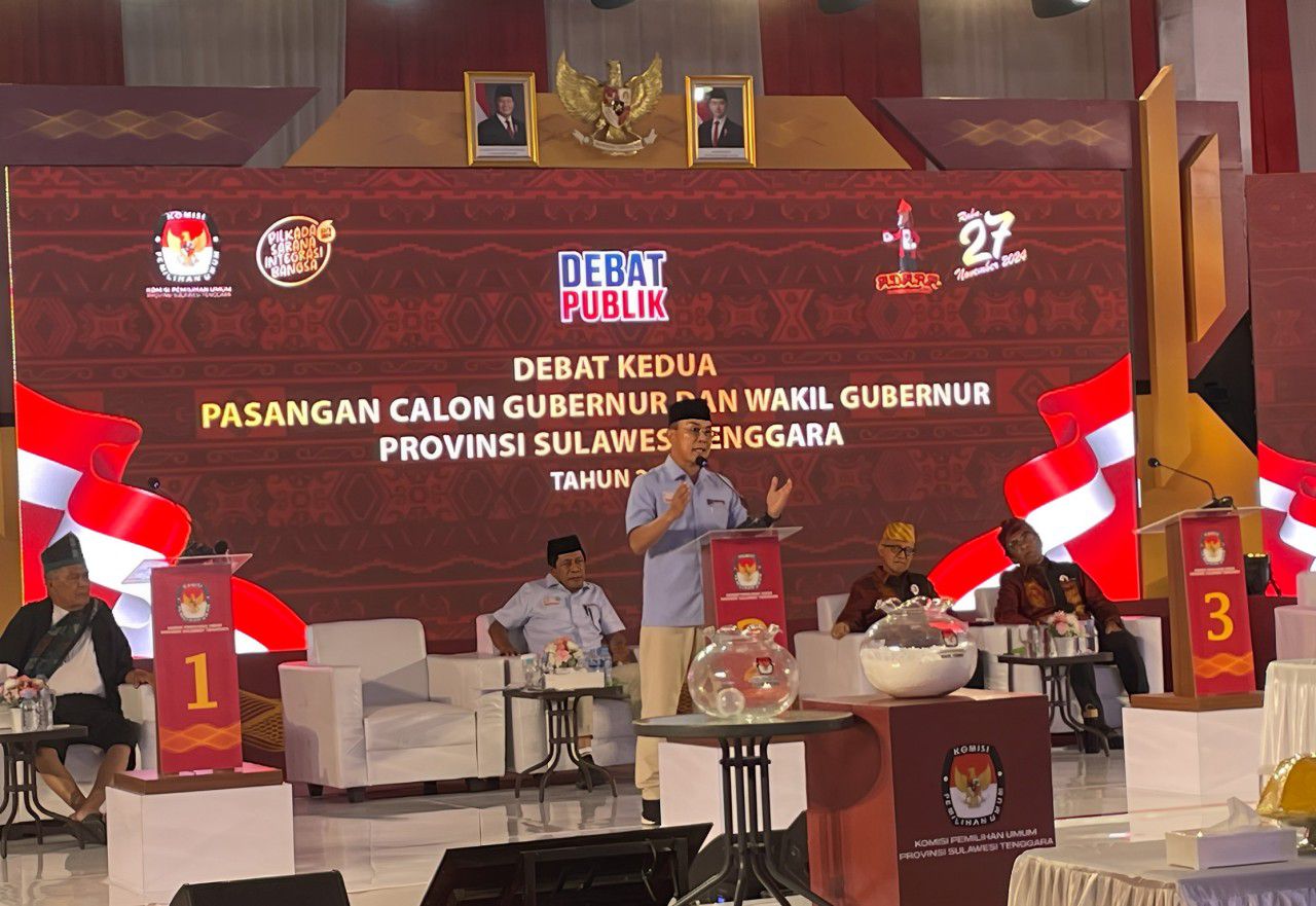 Cagub Sultra nomor urut 2, Andi Sumangerukka