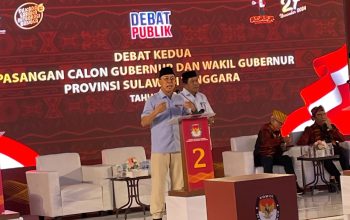 Paslon Gubernur dan Wakil Gubernur Sultra nomor urut 2, Andi Sumangerukka-Hugua